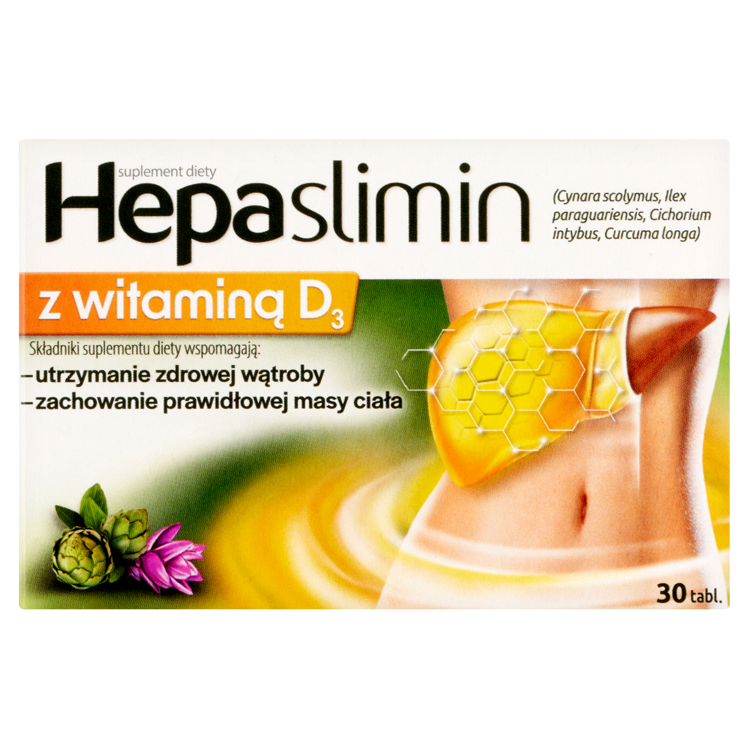 Hepaslimin med vitamin D3