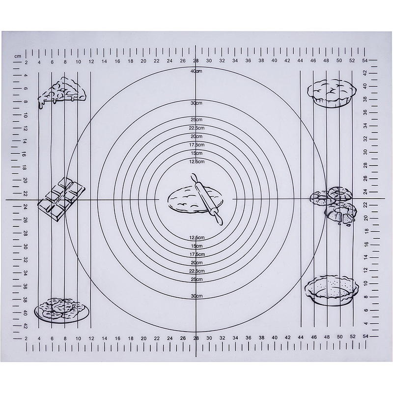 Cuisine Backmatte 50x60 cm Silikon