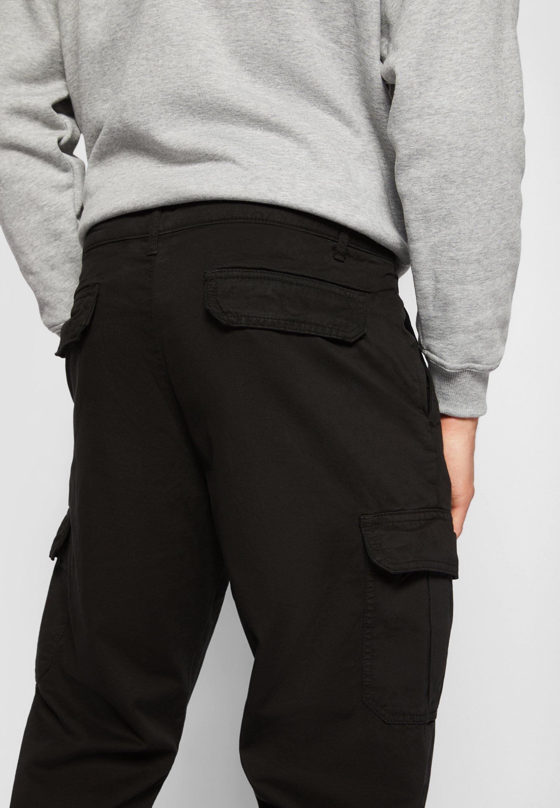 Pantaloni cargo Urban Classics a gamba dritta - neri