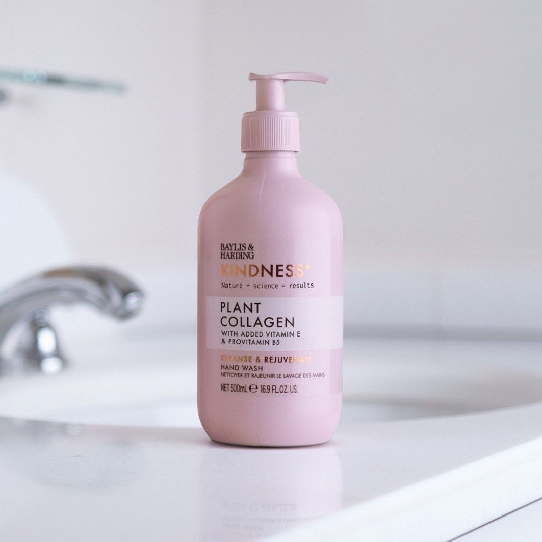 Baylis & Harding Kindness+ roku ziepes ar augu kolagēnu – 500 ml