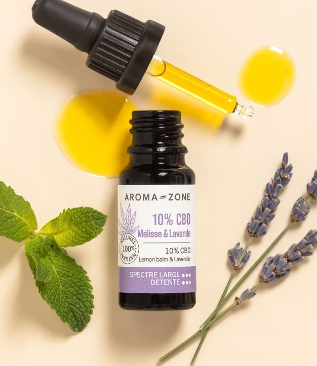 Olejek CBD 10% z melisą i lawendą - 10 ml