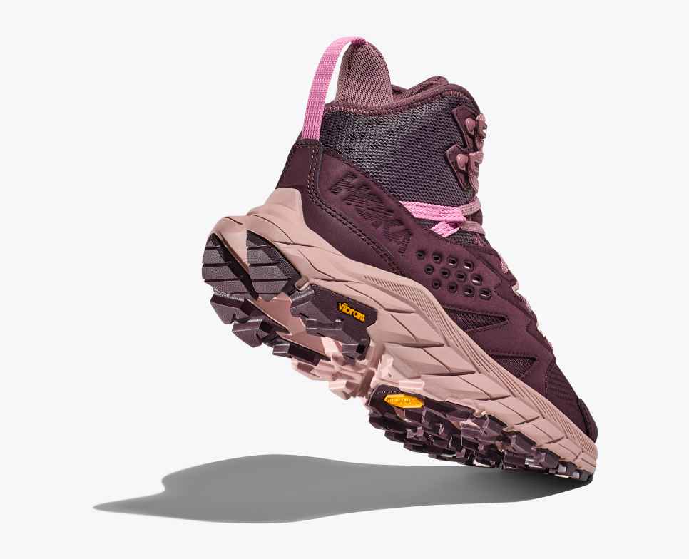HOKA Anacapa Breeze middels Raisin / Pale Mauve