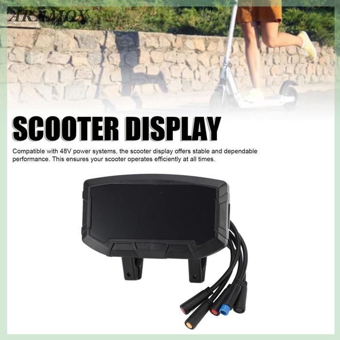 Compteur d'affichage de scooter, panneau de commande ABS pour écran de scooter électrique 48 V avec contrôleur V5 DBGYEO V09