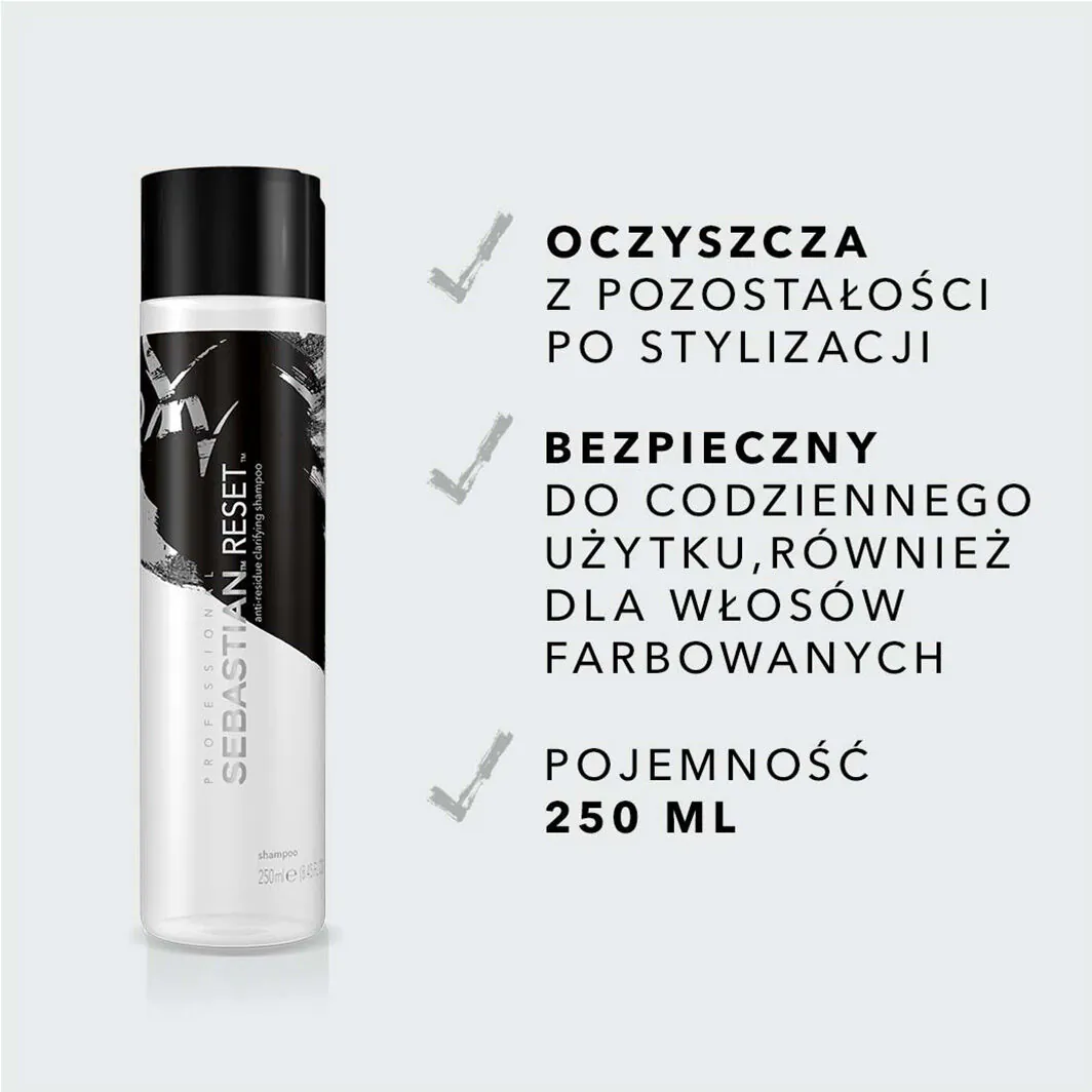 Sebastian Reset Szampon do włosów 250 ml