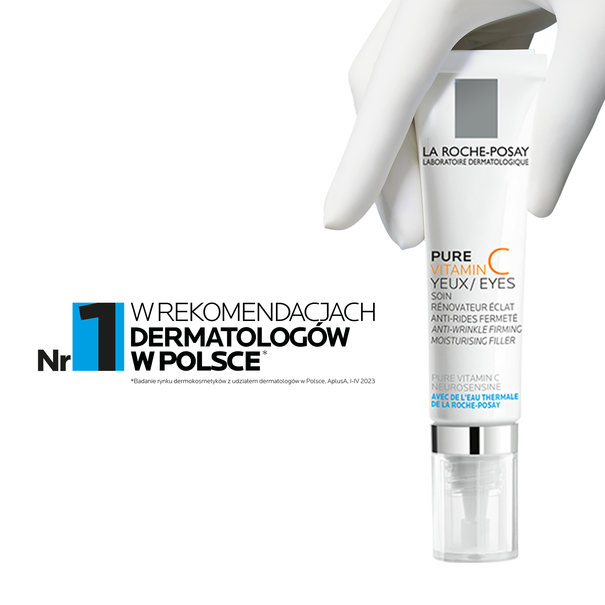La Roche-Posay szemkörnyékápoló krém 15 ml Rederm C