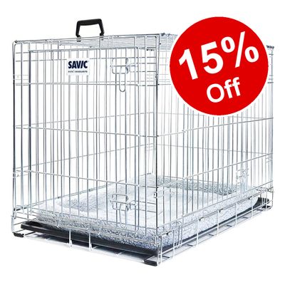 Savic Hundboende med Kudde - 15 % Rabatt!*
