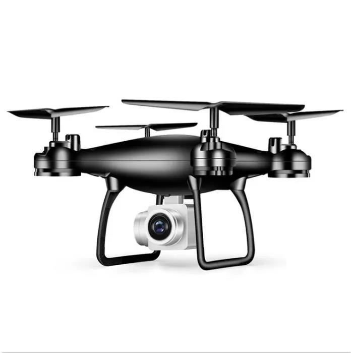 Long-life drone (20-30 minutes) with 720P HD camera, 120° wide angle, WiFi FPV, trajectory flight, 3D VR headless mode.