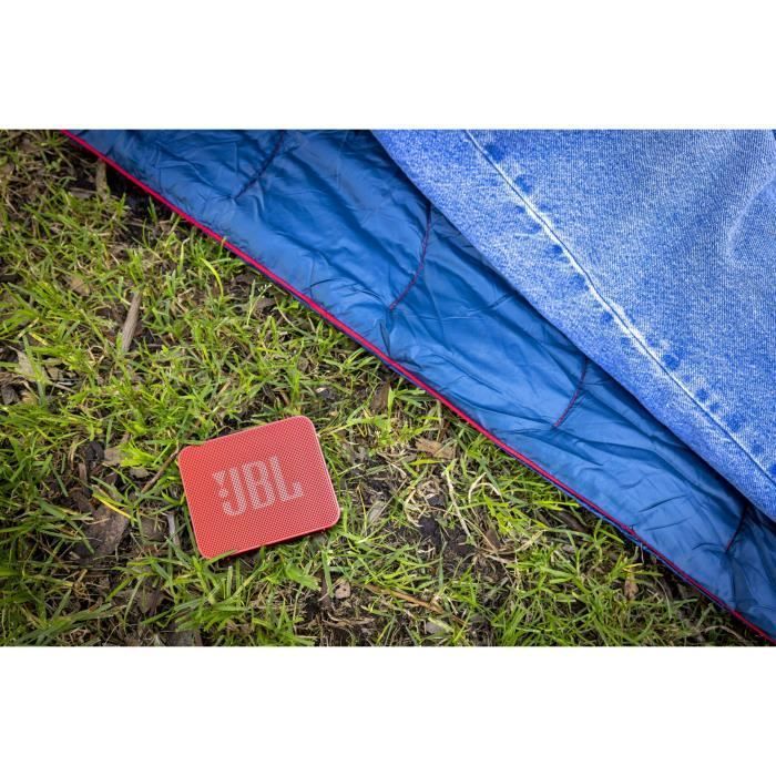 Altavoz portátil resistente al agua - JBL - Go Essential 2 - Rojo - IP67 - 5 horas de autonomía - Bluetooth 4.2