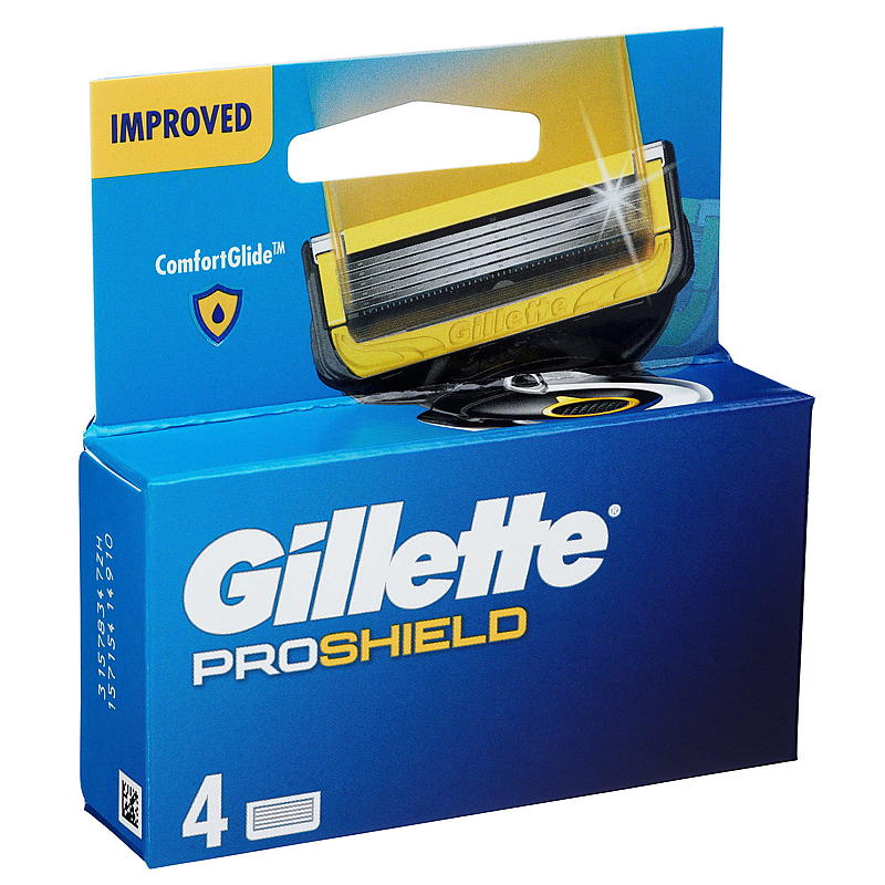 Gillette Gillette-blader 4-pakning Proshield bruksanvisning