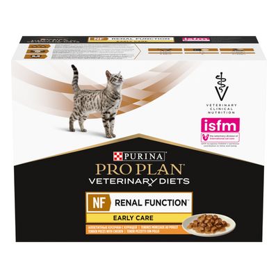 PURINA PRO PLAN Veterinärdiäten Katzen NF Frühpflege - Huhn