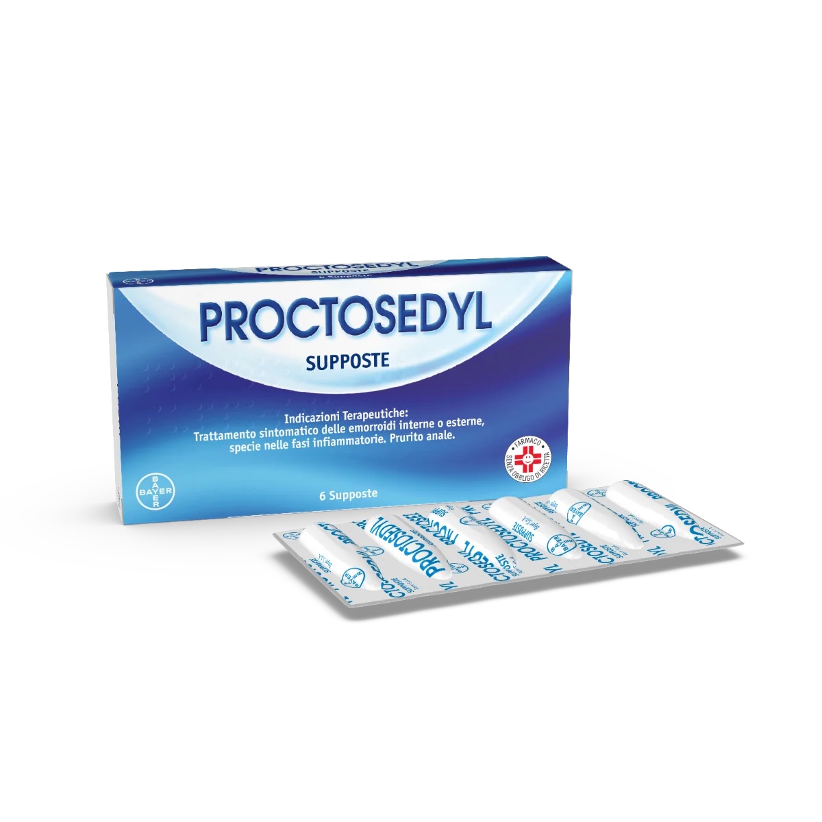Proctosedyl 6 supositorios contra las hemorroides
