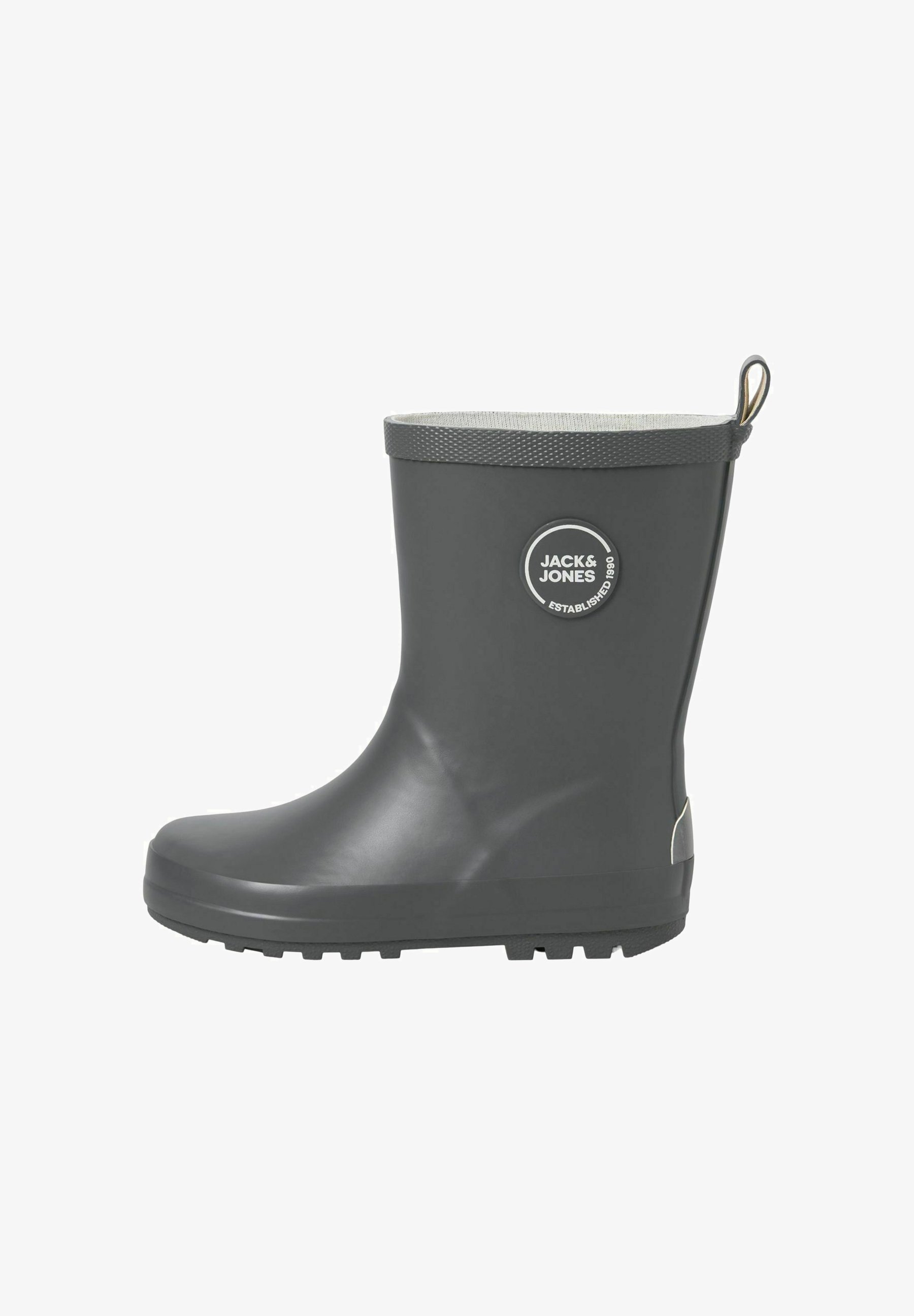 Jack & Jones Junior Wellies - asfalt