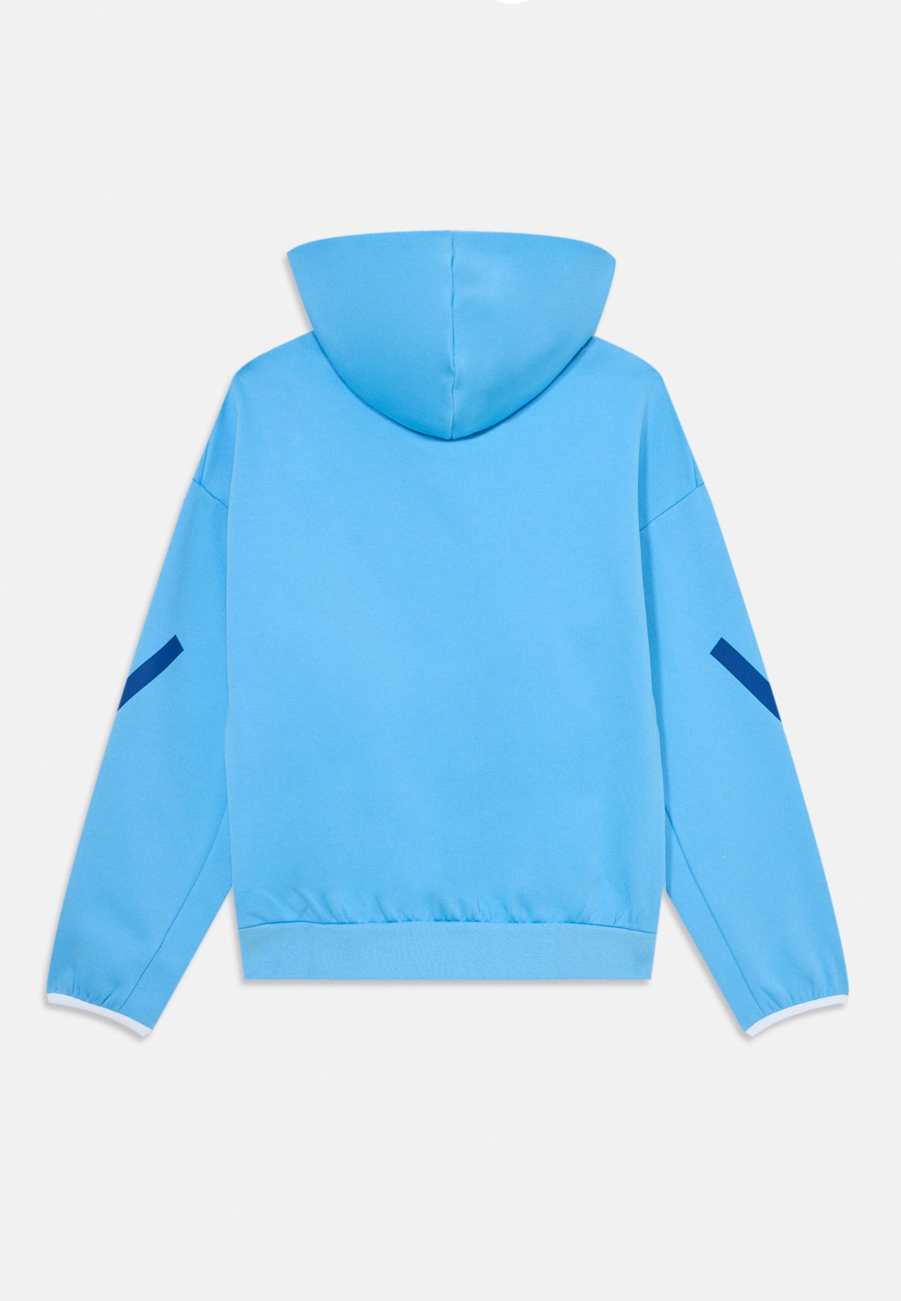 adidas Performance MESSI HOODIE YOUTH UNISEX - Hoodie - semi-blauw/semi-zonnegeel