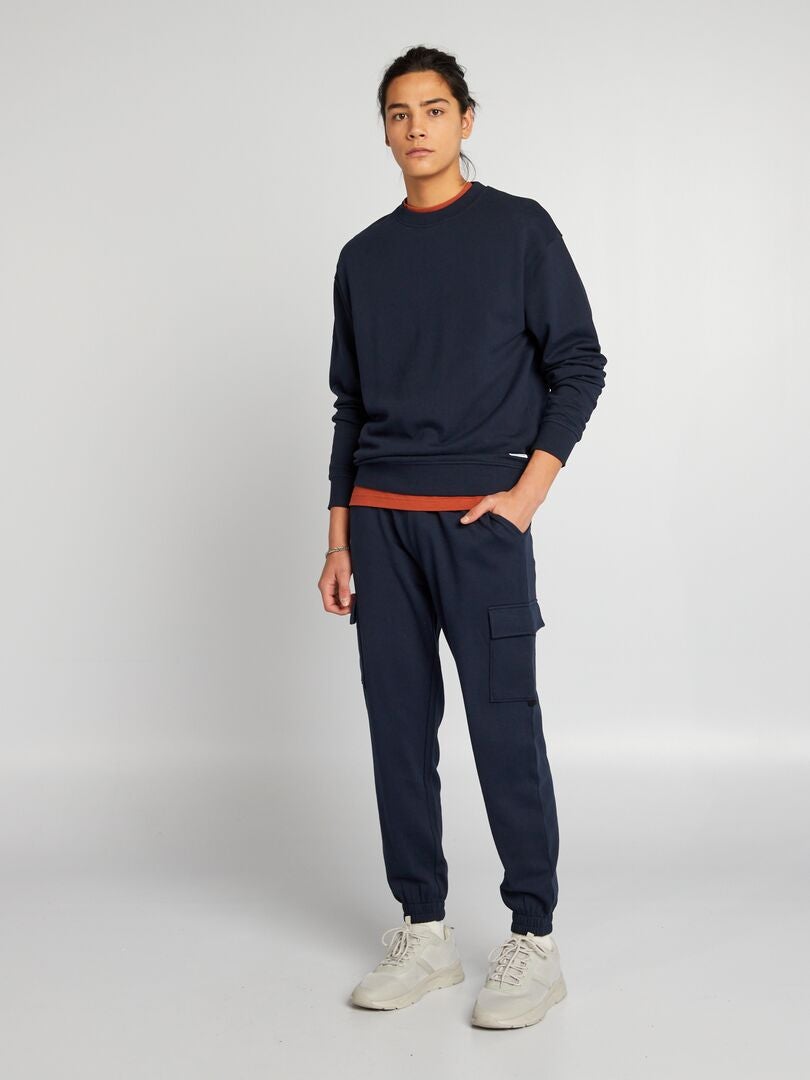 Calça Cargo Jogger - AZUL