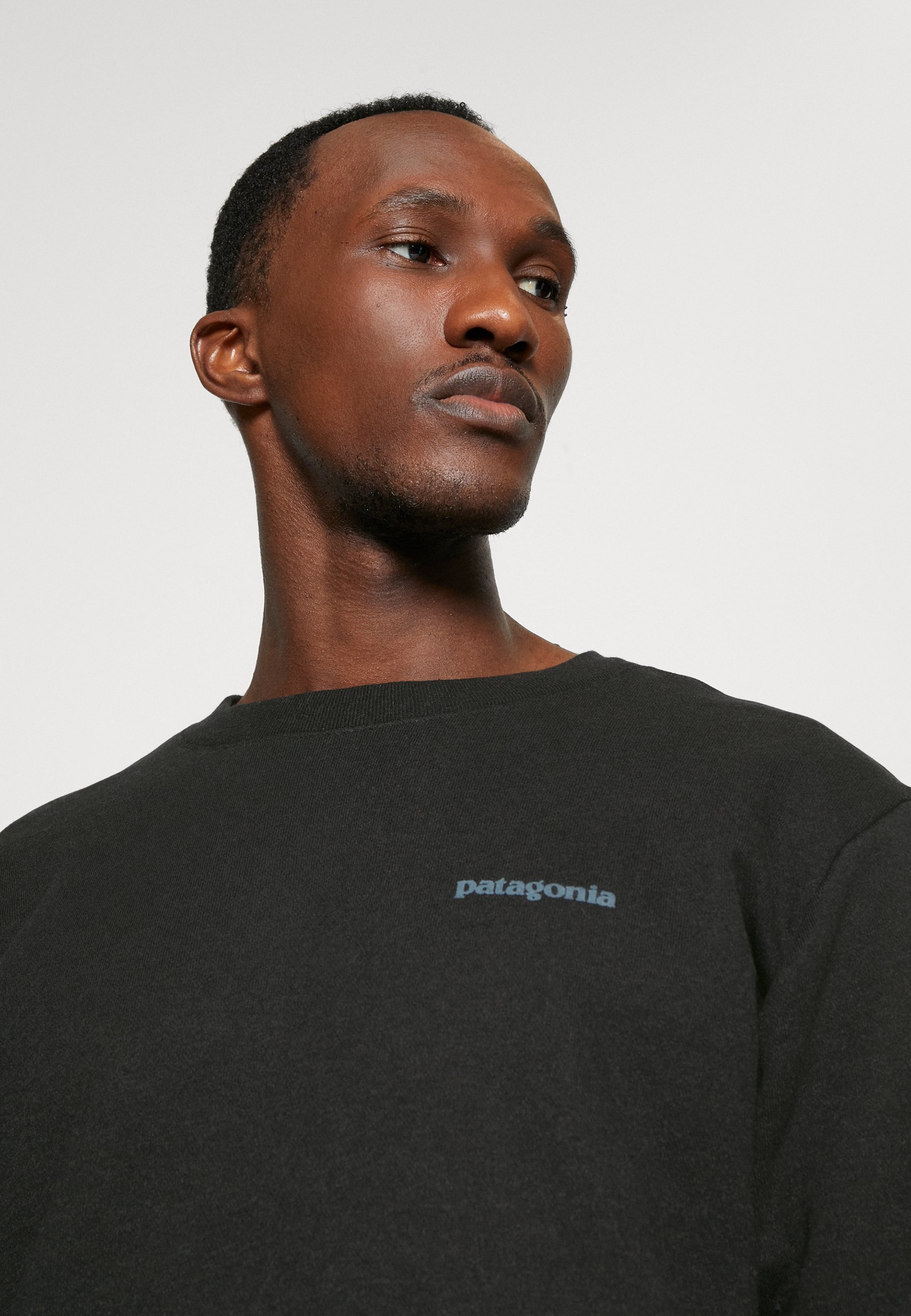 Patagonia FITZ ROY ICON UPRISAL CREW - Sweatshirt - inktzwart