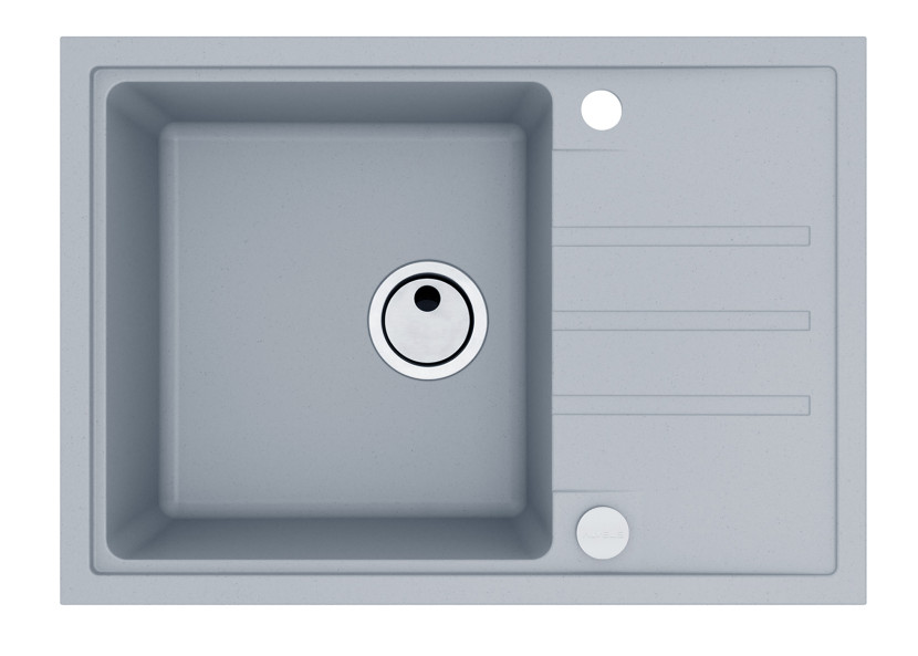 INTERMEZZO 40 kol. 04 steel (68x48) zlew Granital 1kom.