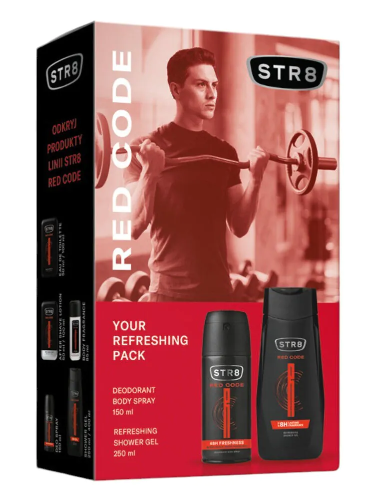 STR8 Zestaw Kosmetyków Red Code