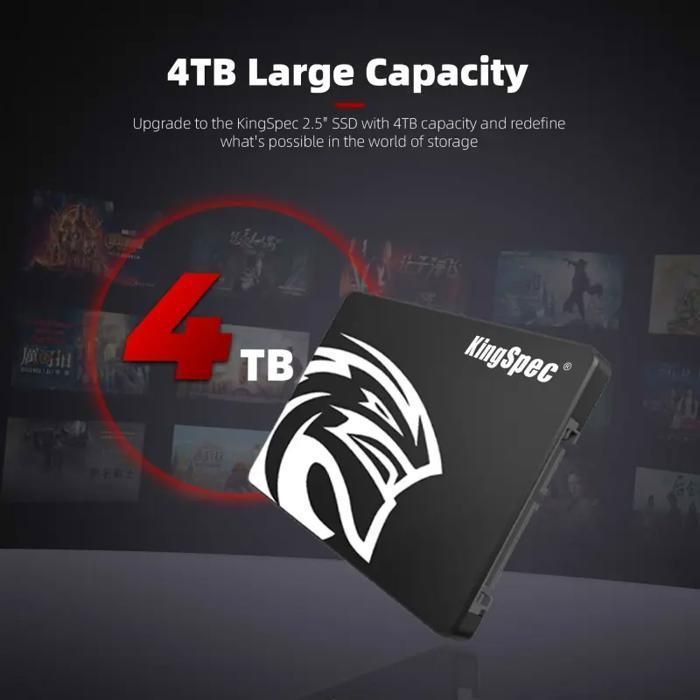 KINGSPEC P3 Series 512 GB SATA III 2.5