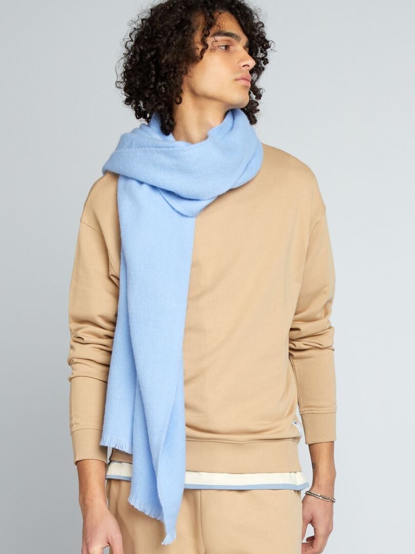Sudadera de cuello redondo con detalle - BEIGE