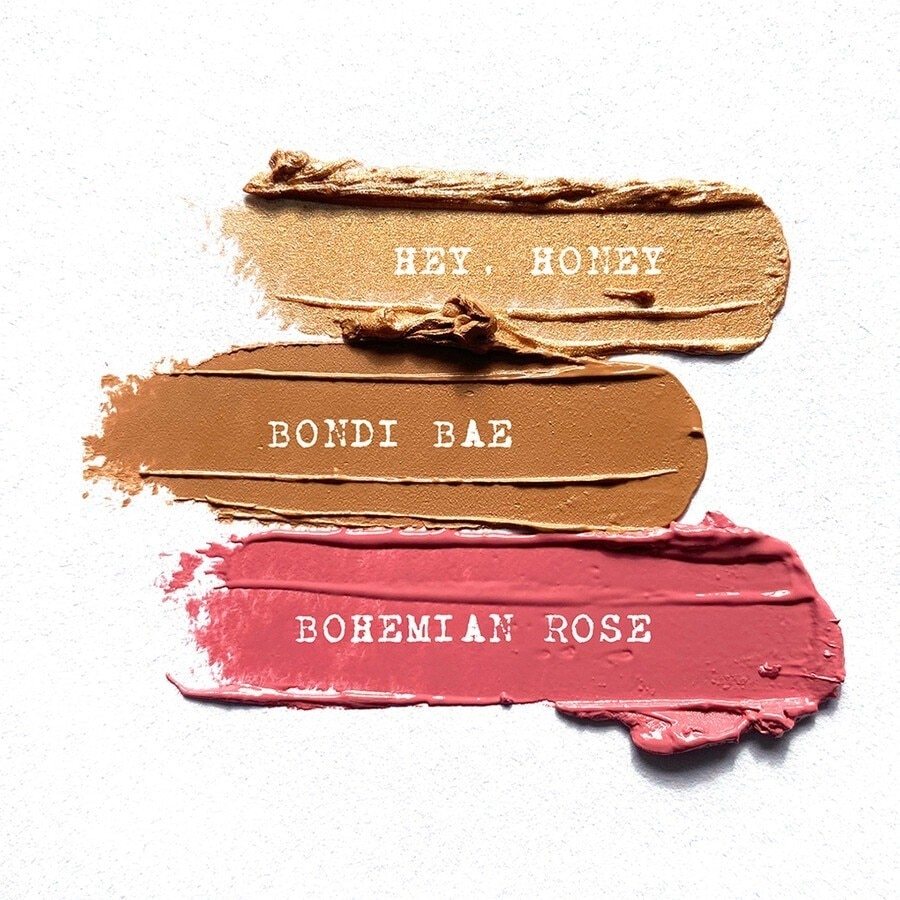 Nudestix Mini sada na mejkap Roses & Honey – 3-teilig