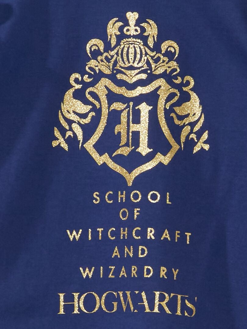 Koszulka z długim rękawem Harry Potter – NIEBIESKA