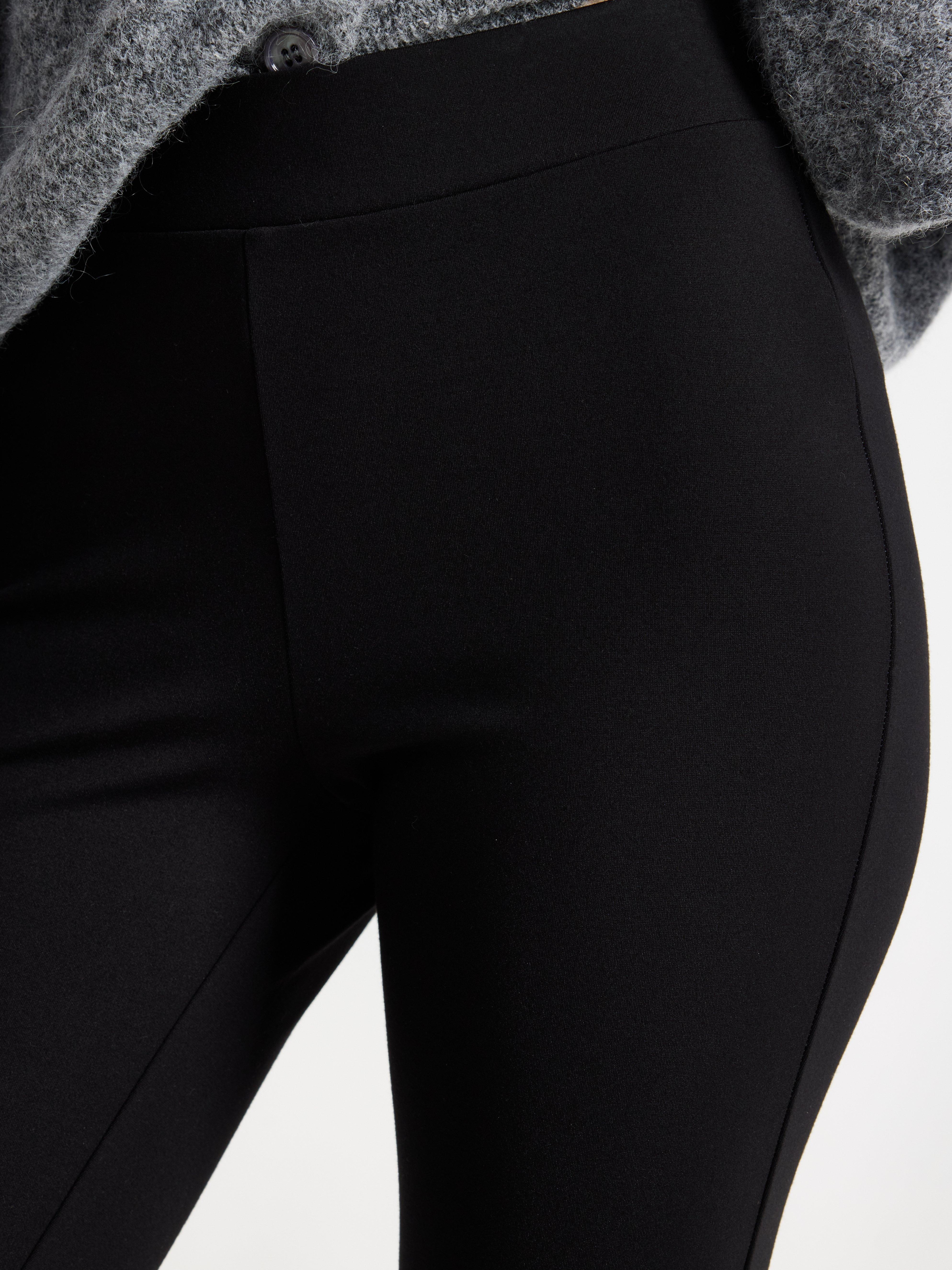 Leggings i punto Black