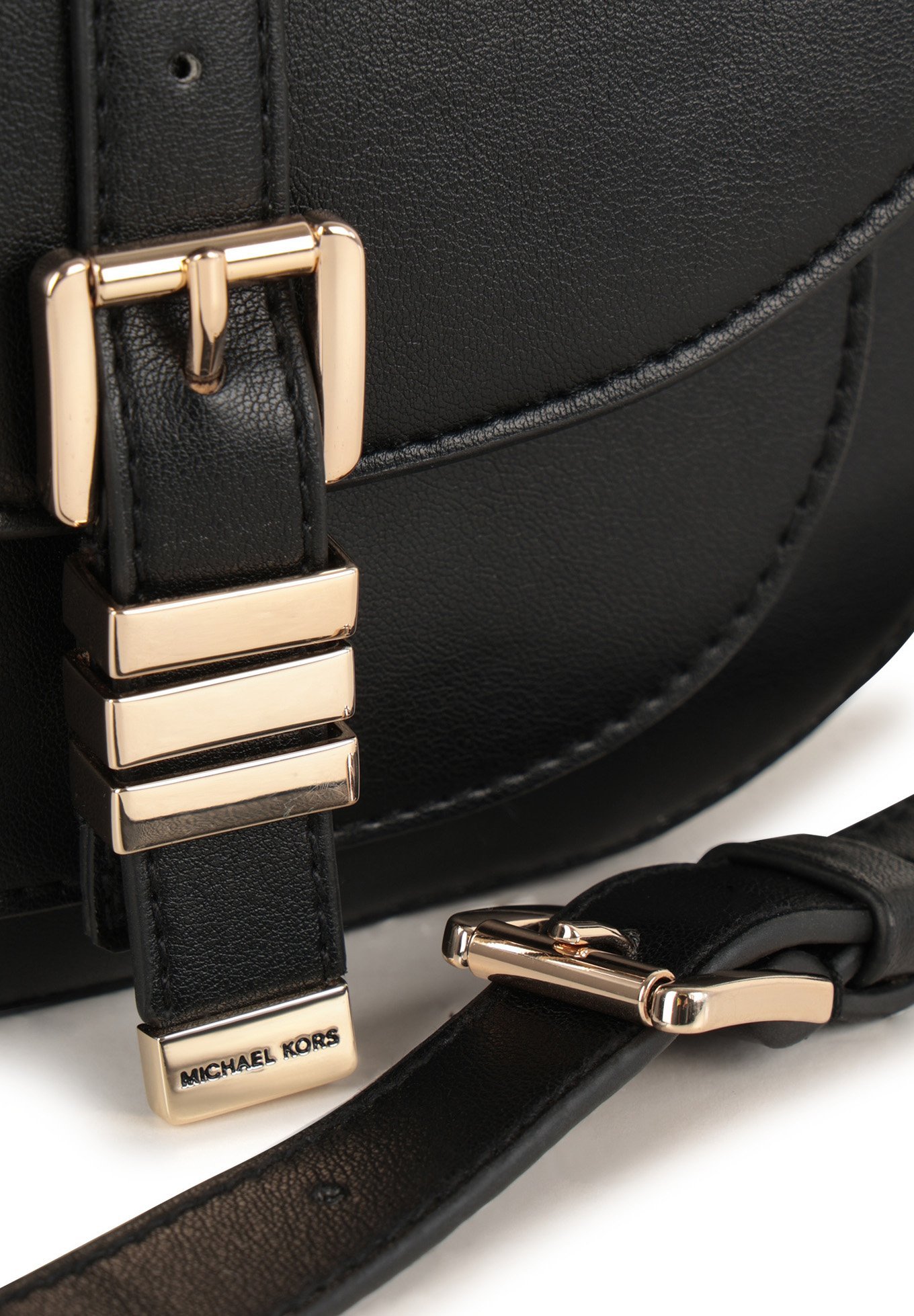 Bolsa transversal infantil Michael Kors - preta