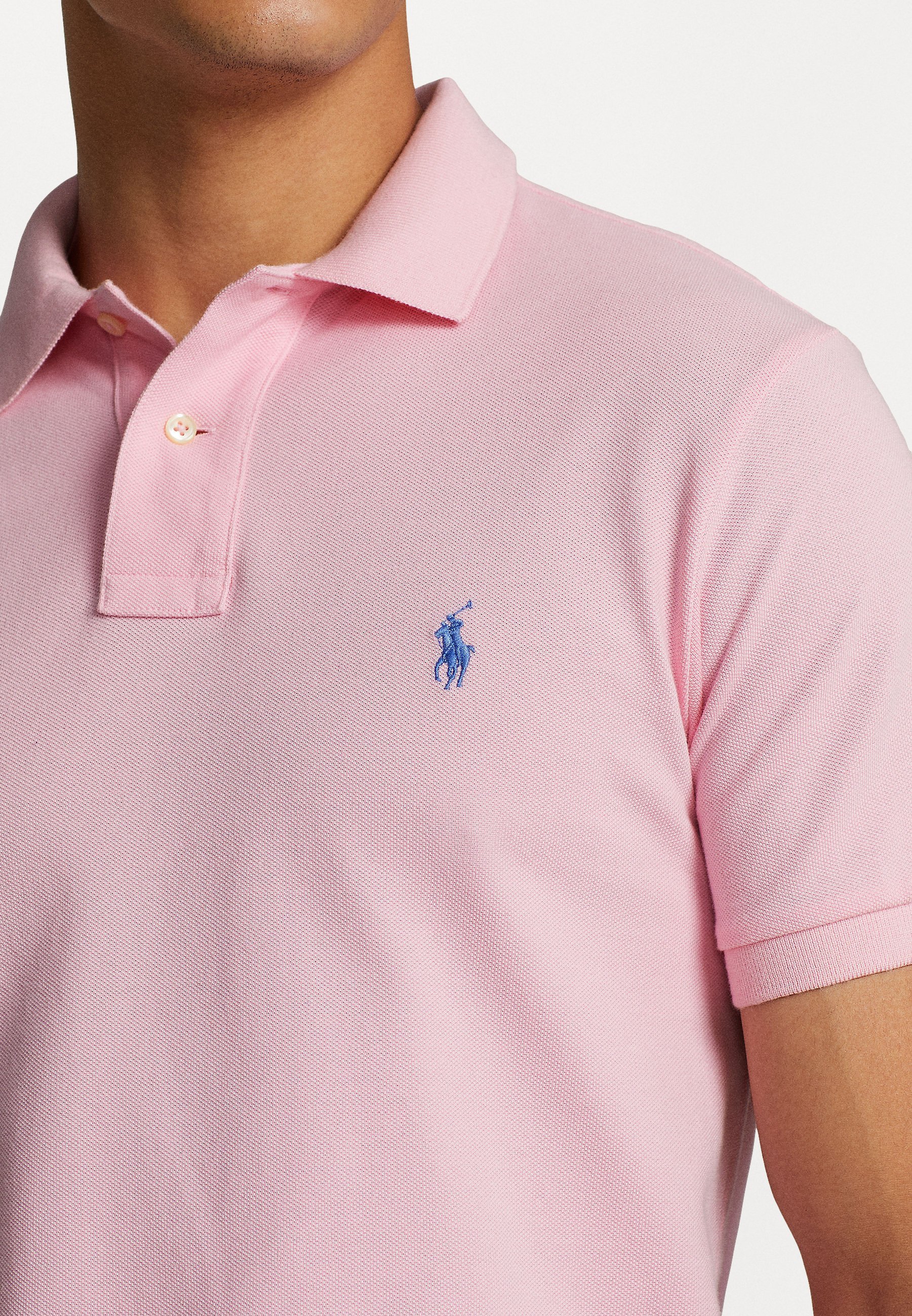 Polo Ralph Lauren SLIM FIT POLO SHIRT - Polo - rosa caramello