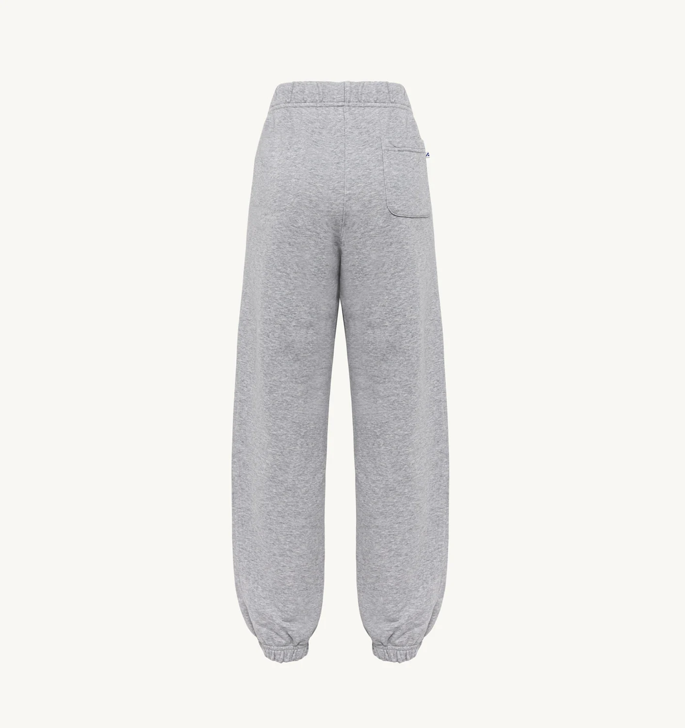 PANTALONI DE JOGGER DIN JERSEY DE BUMBAC GRI MELANGE
