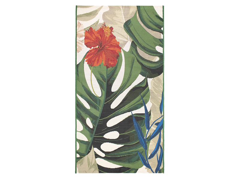Dywan zewnętrzny Zumba monstera 80x150 cm wielokolorowy