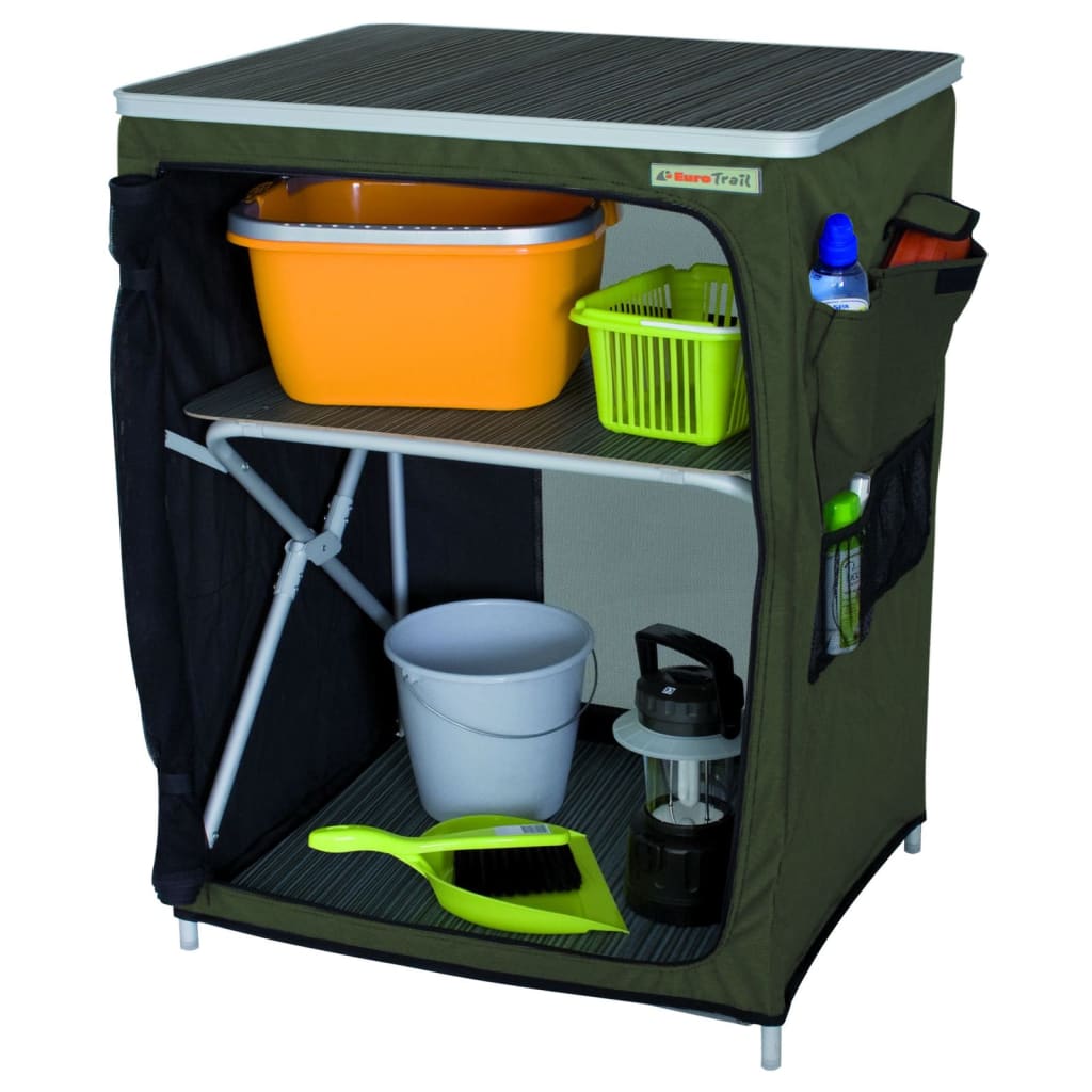 Armario De Camping Vallou Eurotrail 67x53x86 Cm