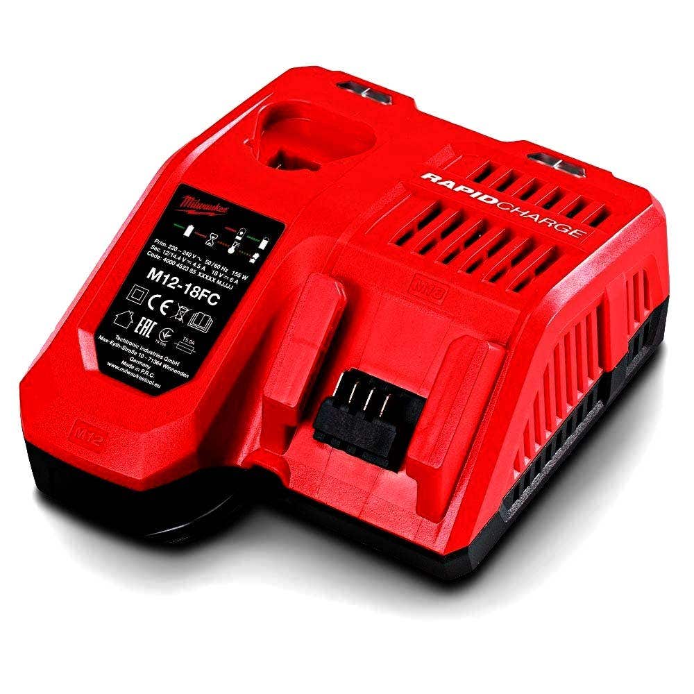 Pacote de baterias Milwaukee FUEL™ ONE-KEY™ sem escova de 18 V, 2 peças, 1 x 2,0 Ah/2 x 5,0 Ah M18ONEPP2A2-502C