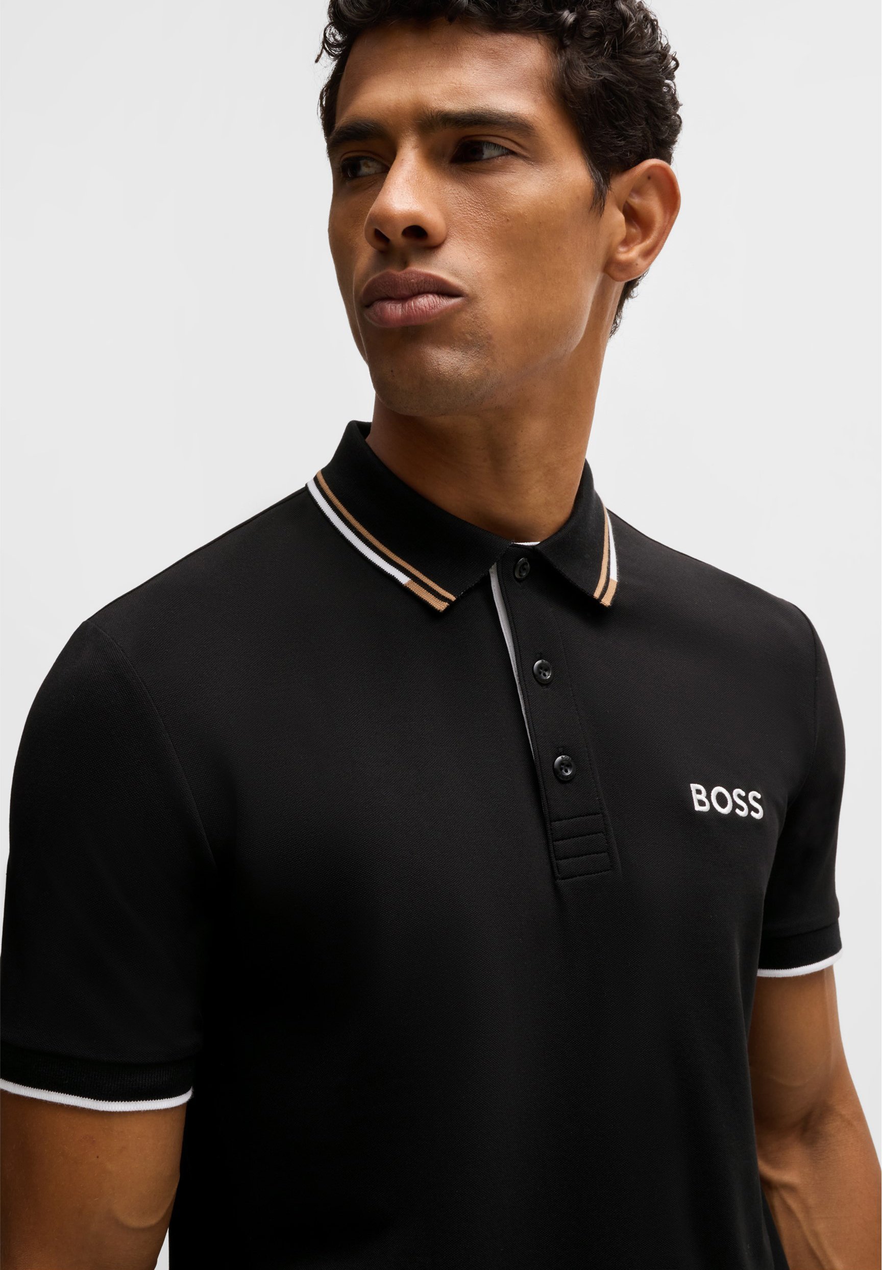 BOSS PADDY PRO - Poloshirt - zwart twee