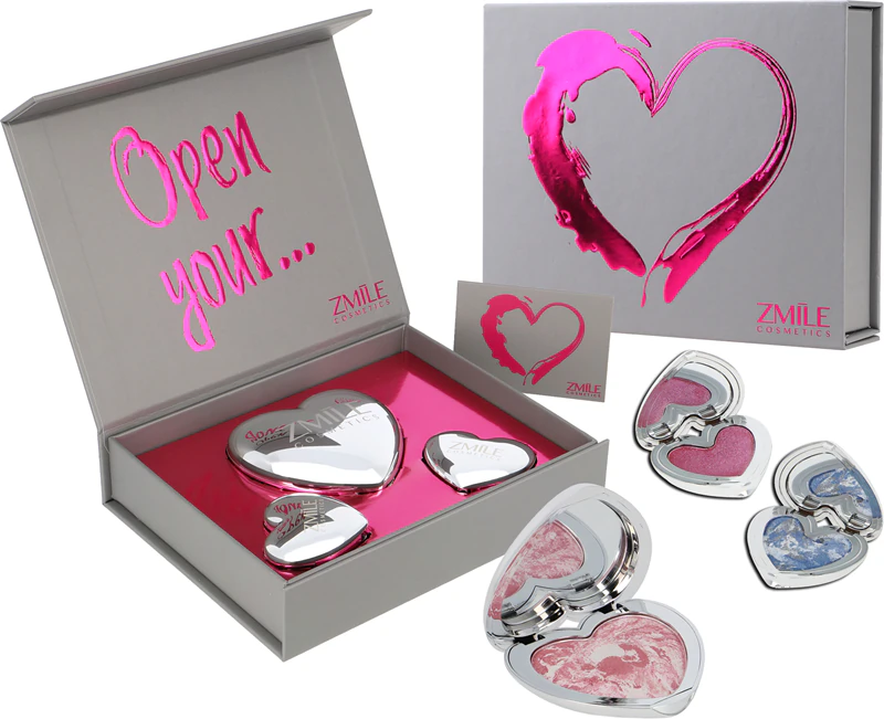 Conjunto de Presente Sweethearts Orchid Love da ZMILE COSMETICS