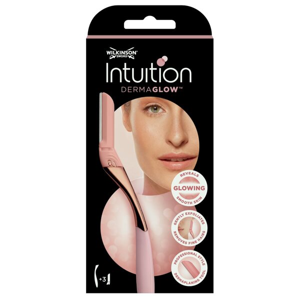 Wilkinson Sword Intuition Dermaglow<br>Součástí balení jsou 3 žiletky