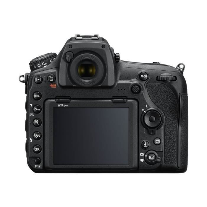 Fotocamera reflex digitale Nikon D850, 45,7 MP, Full Frame, 4K - 30 fps, solo corpo macchina, Wi-Fi, Bluetooth, nera.