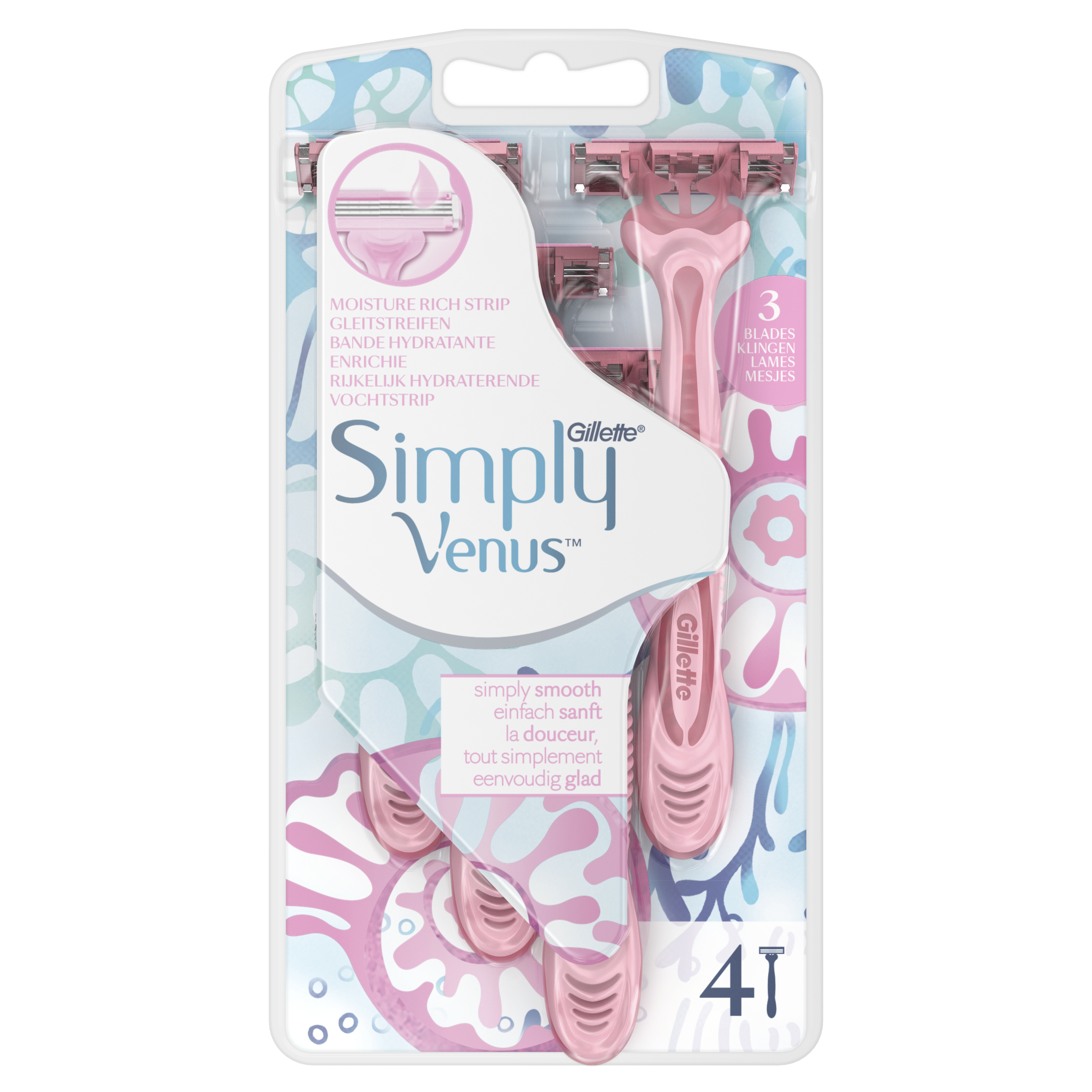 Ξυράφια μιας χρήσης Simply Venus - Venus