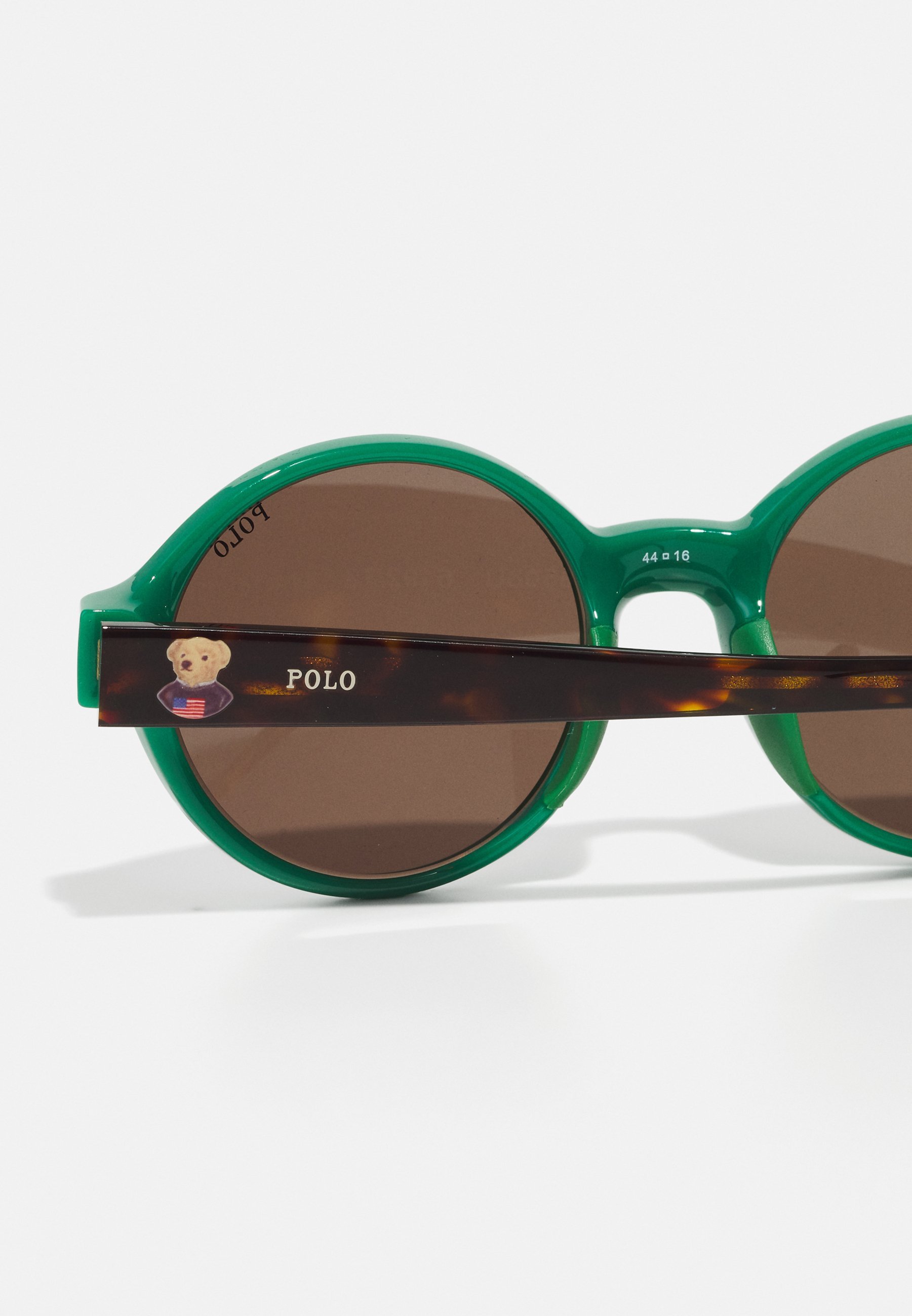 Polo Ralph Lauren UNISEX ZONNEBRIL - Zonnebril - glanzend groen