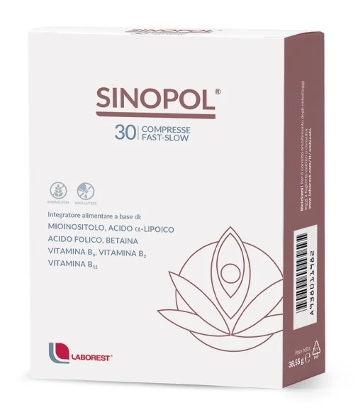 LABOREST Sinopol Fast-Slow Tabletten, Nahrungsergänzungsmittel zur Steigerung der weiblichen Fruchtbarkeit
