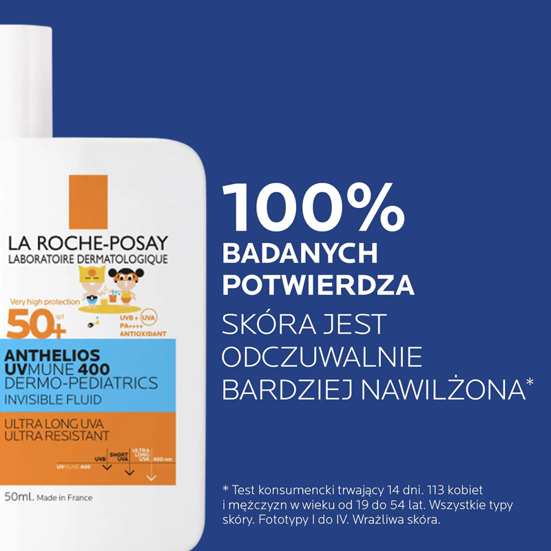 La Roche-Posay Anthelios Dermo-Pediatrics lekki fluid ochronny SPF 50+