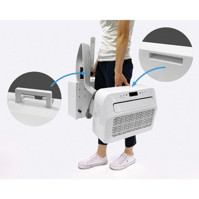Aire acondicionado monobloque móvil de consola Kedros Sannover de 5000 BTU / 1,5 kW