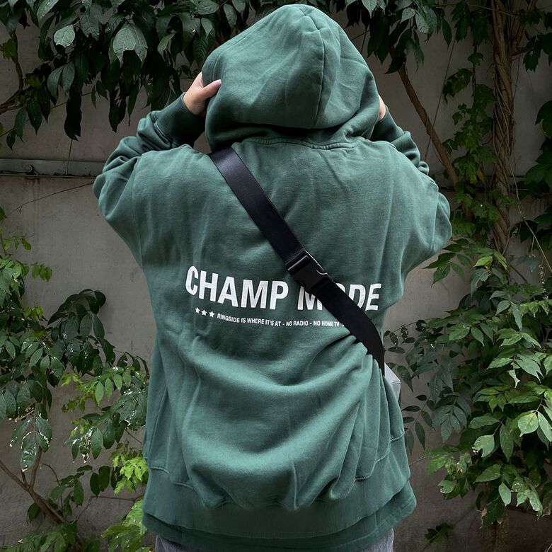 Vintage Oversized Sweatjacke von Dike