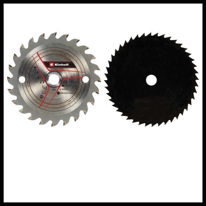 Einhell TE-CS 18/89 Li-Solo PXC 89mm Cordless Circular Saw (18V, 89mm diameter) Supplied without battery or charger