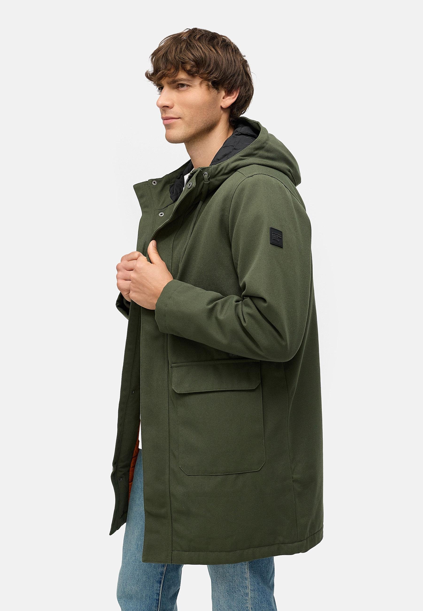Ragwear MR THEM - Parka - verde-oliva escuro