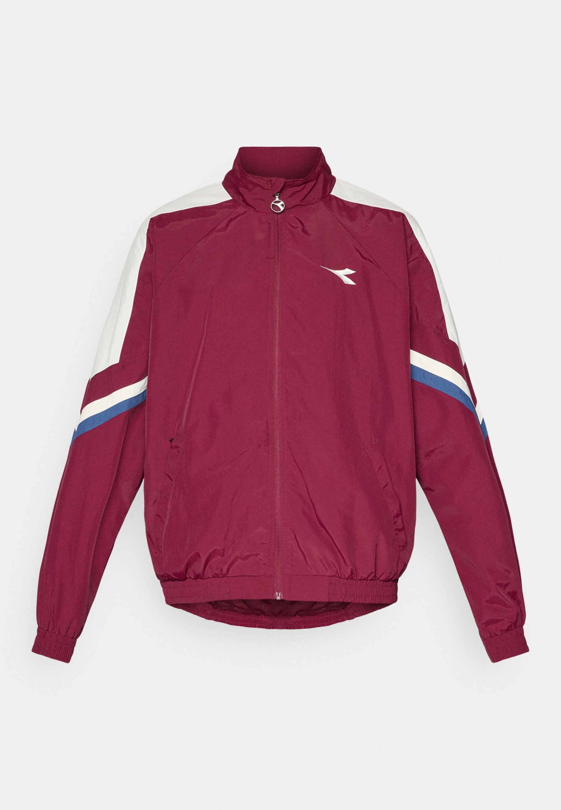 Diadora TRACK JACKET ICON - Trainingsjack - bordeauxrode banner