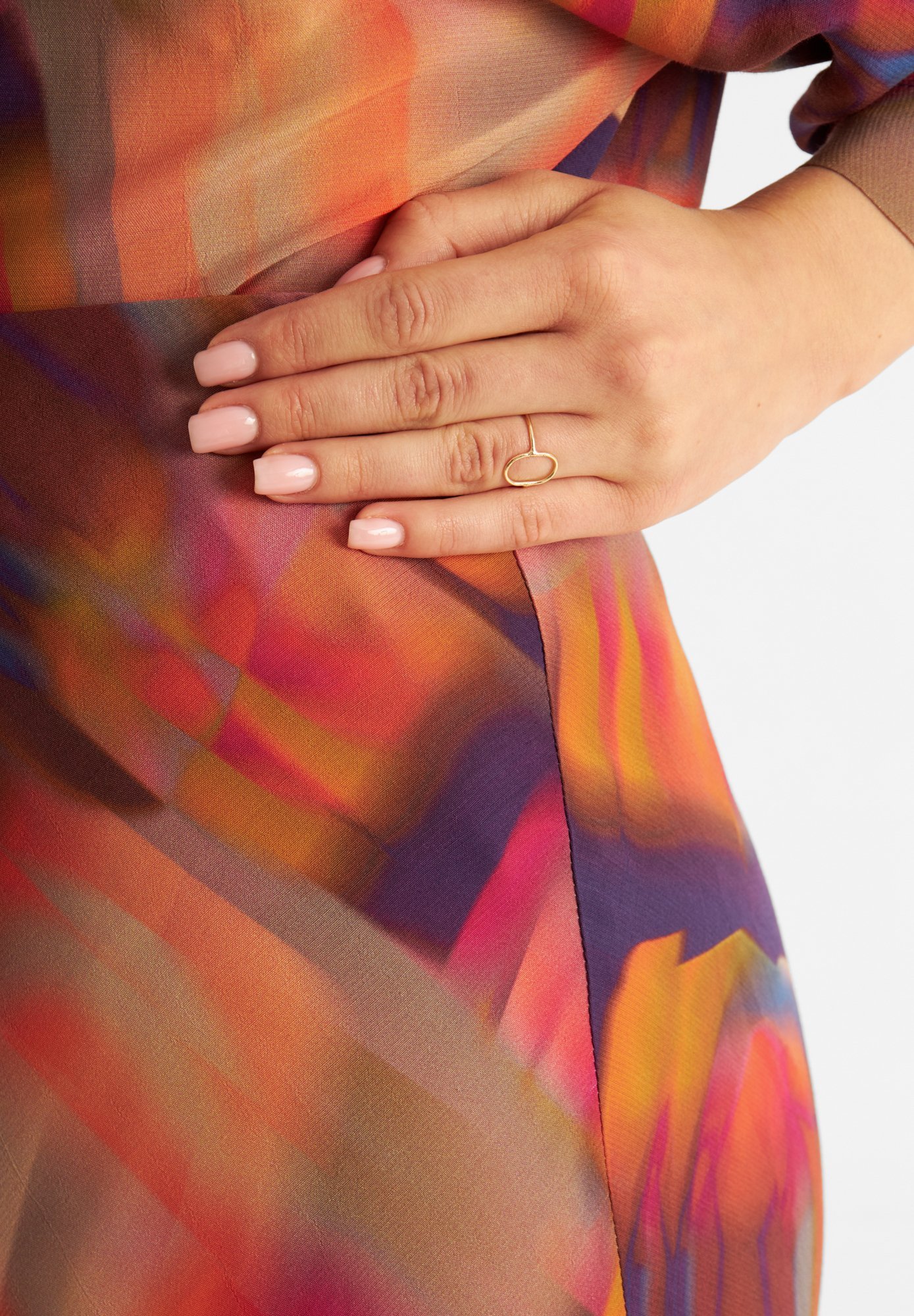 Jascha Stockholm PRINTED FANCY - A-line skirt - solar sunrise
