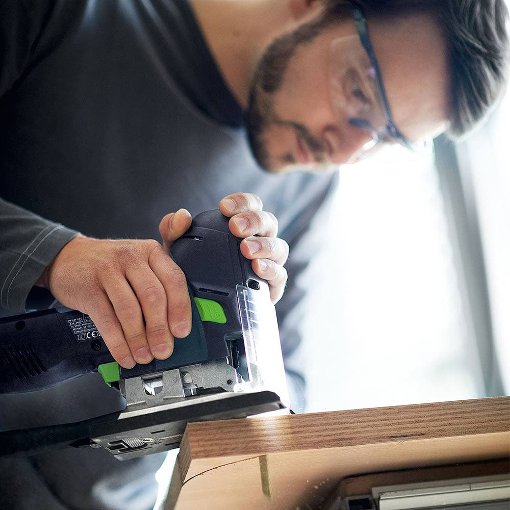 FESTOOL 550 W 120 mm PS 420 CARVEX Stichsäge mit Trommelgriff 576184