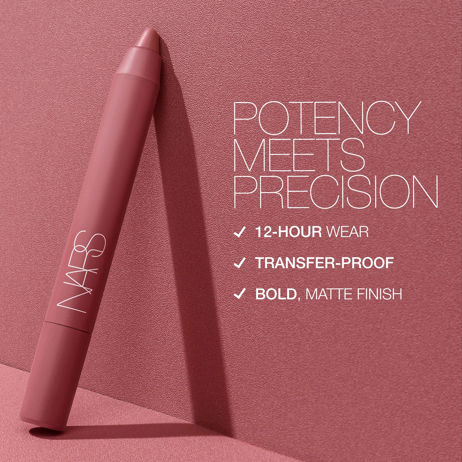 Creion de buze Powermatte de înaltă intensitate 888 Dolce Vita - NARS