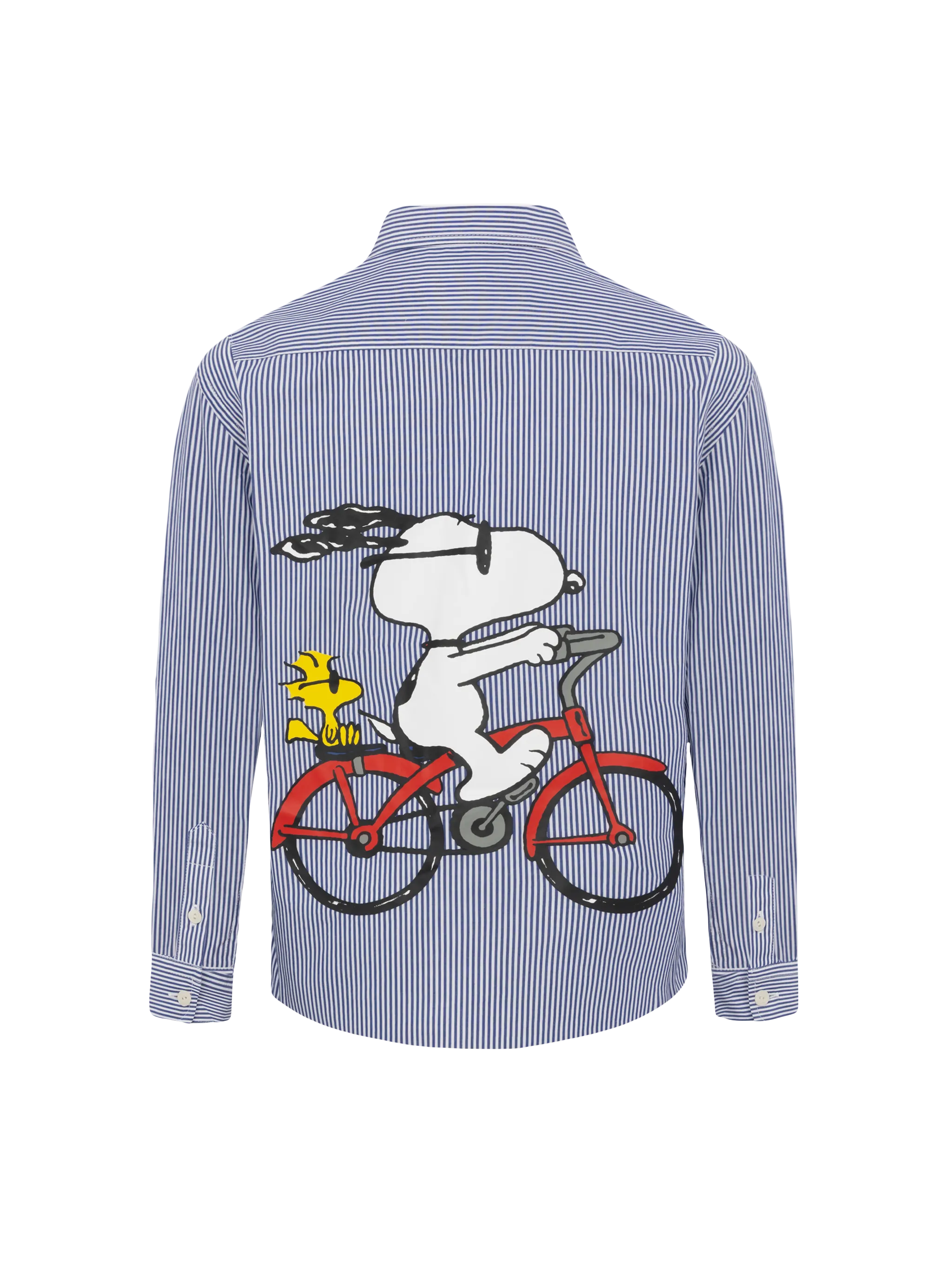 Camicia Agnes in cotone blu navy con stampa Snoopy | SNOOPY PEANUTS® S