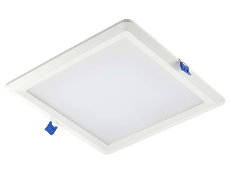 Oprawa wpuszczana Louis LED 8,6 cm aluminiowa biała
